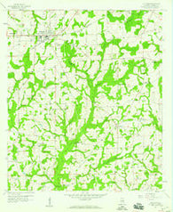 Slocomb Alabama Historical topographic map, 1:24000 scale, 7.5 X 7.5 Minute, Year 1957