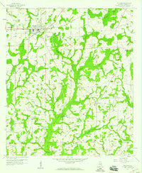 Slocomb Alabama Historical topographic map, 1:24000 scale, 7.5 X 7.5 Minute, Year 1957