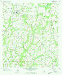 Slocomb Alabama Historical topographic map, 1:24000 scale, 7.5 X 7.5 Minute, Year 1957