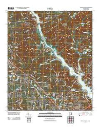 Smiths Station Alabama Historical topographic map, 1:24000 scale, 7.5 X 7.5 Minute, Year 2011