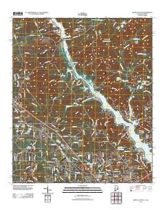Smiths Station Alabama Historical topographic map, 1:24000 scale, 7.5 X 7.5 Minute, Year 2011