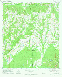 Society Hill Alabama Historical topographic map, 1:24000 scale, 7.5 X 7.5 Minute, Year 1971