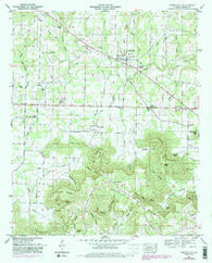 Somerville Alabama Historical topographic map, 1:24000 scale, 7.5 X 7.5 Minute, Year 1951