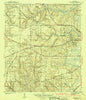 Spring Hill Alabama Historical topographic map, 1:31680 scale, 7.5 X 7.5 Minute, Year 1943
