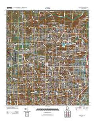 Spring Hill Alabama Historical topographic map, 1:24000 scale, 7.5 X 7.5 Minute, Year 2011