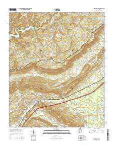 Springville Alabama Current topographic map, 1:24000 scale, 7.5 X 7.5 Minute, Year 2014