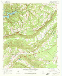 Springville Alabama Historical topographic map, 1:24000 scale, 7.5 X 7.5 Minute, Year 1958