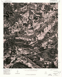 Springville Alabama Historical topographic map, 1:24000 scale, 7.5 X 7.5 Minute, Year 1975