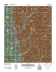Sprott Alabama Historical topographic map, 1:24000 scale, 7.5 X 7.5 Minute, Year 2011