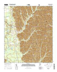 Sprott Alabama Current topographic map, 1:24000 scale, 7.5 X 7.5 Minute, Year 2014
