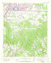 Spruce Pine Alabama Historical topographic map, 1:24000 scale, 7.5 X 7.5 Minute, Year 1945