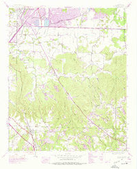 Spruce Pine Alabama Historical topographic map, 1:24000 scale, 7.5 X 7.5 Minute, Year 1945
