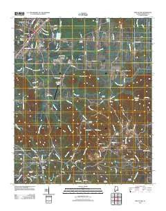 Spruce Pine Alabama Historical topographic map, 1:24000 scale, 7.5 X 7.5 Minute, Year 2011