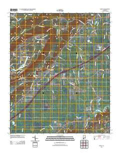 Steele Alabama Historical topographic map, 1:24000 scale, 7.5 X 7.5 Minute, Year 2011