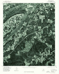 Steele Alabama Historical topographic map, 1:24000 scale, 7.5 X 7.5 Minute, Year 1975