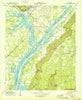Stevenson Alabama Historical topographic map, 1:24000 scale, 7.5 X 7.5 Minute, Year 1950