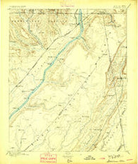 Stevenson Alabama Historical topographic map, 1:125000 scale, 30 X 30 Minute, Year 1895