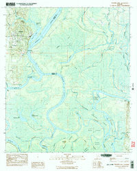 Stiggings Lake Alabama Historical topographic map, 1:24000 scale, 7.5 X 7.5 Minute, Year 1983