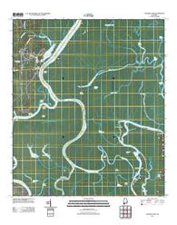 Stiggins Lake Alabama Historical topographic map, 1:24000 scale, 7.5 X 7.5 Minute, Year 2011