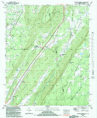 Sulphur Springs Alabama Historical topographic map, 1:24000 scale, 7.5 X 7.5 Minute, Year 1982
