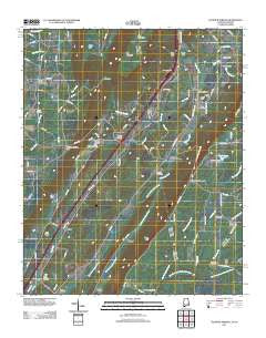 Sulphur Springs Alabama Historical topographic map, 1:24000 scale, 7.5 X 7.5 Minute, Year 2011