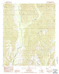 Summerfield Alabama Historical topographic map, 1:24000 scale, 7.5 X 7.5 Minute, Year 1987