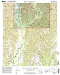 Summerfield Alabama Historical topographic map, 1:24000 scale, 7.5 X 7.5 Minute, Year 2002