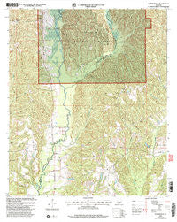 Summerfield Alabama Historical topographic map, 1:24000 scale, 7.5 X 7.5 Minute, Year 2002