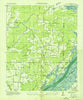 Swearengin Alabama Historical topographic map, 1:24000 scale, 7.5 X 7.5 Minute, Year 1936
