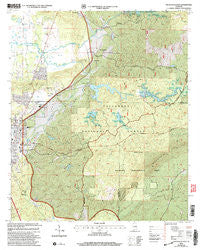 Sylacauga East Alabama Historical topographic map, 1:24000 scale, 7.5 X 7.5 Minute, Year 2001
