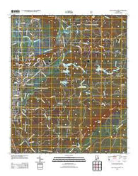 Sylacauga East Alabama Historical topographic map, 1:24000 scale, 7.5 X 7.5 Minute, Year 2011