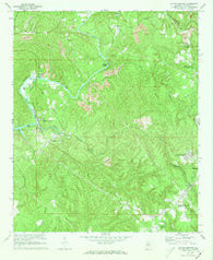Sylvan Springs Alabama Historical topographic map, 1:24000 scale, 7.5 X 7.5 Minute, Year 1971