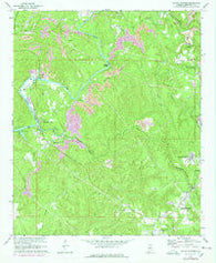 Sylvan Springs Alabama Historical topographic map, 1:24000 scale, 7.5 X 7.5 Minute, Year 1971