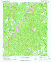 Sylvan Springs Alabama Historical topographic map, 1:24000 scale, 7.5 X 7.5 Minute, Year 1971