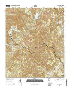 Sylvan Springs Alabama Current topographic map, 1:24000 scale, 7.5 X 7.5 Minute, Year 2014