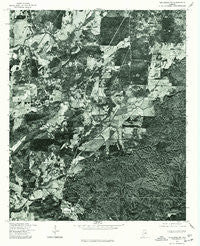 Talladega SW Alabama Historical topographic map, 1:24000 scale, 7.5 X 7.5 Minute, Year 1975