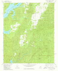 Talladega Springs Alabama Historical topographic map, 1:24000 scale, 7.5 X 7.5 Minute, Year 1979