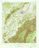Talladega Alabama Historical topographic map, 1:62500 scale, 15 X 15 Minute, Year 1943