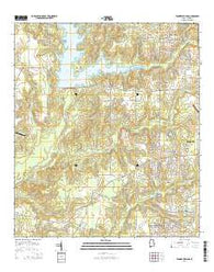 Tanner Williams Alabama Current topographic map, 1:24000 scale, 7.5 X 7.5 Minute, Year 2014