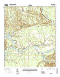 Tasso Alabama Current topographic map, 1:24000 scale, 7.5 X 7.5 Minute, Year 2014