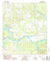 Tasso Alabama Historical topographic map, 1:24000 scale, 7.5 X 7.5 Minute, Year 1987