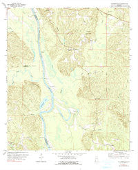 Tattlersville Alabama Historical topographic map, 1:24000 scale, 7.5 X 7.5 Minute, Year 1972