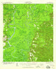 Tensaw Alabama Historical topographic map, 1:62500 scale, 15 X 15 Minute, Year 1943
