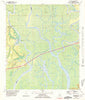 The Basin Alabama Historical topographic map, 1:24000 scale, 7.5 X 7.5 Minute, Year 1980