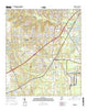 Theodore Alabama Current topographic map, 1:24000 scale, 7.5 X 7.5 Minute, Year 2014