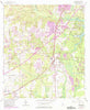Theodore Alabama Historical topographic map, 1:24000 scale, 7.5 X 7.5 Minute, Year 1953
