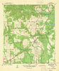 Theodore Alabama Historical topographic map, 1:31680 scale, 7.5 X 7.5 Minute, Year 1942