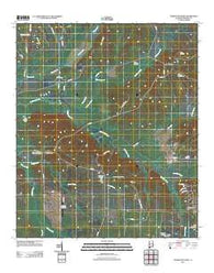Thomaston West Alabama Historical topographic map, 1:24000 scale, 7.5 X 7.5 Minute, Year 2011