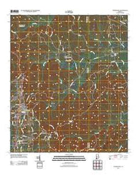 Thomasville Alabama Historical topographic map, 1:24000 scale, 7.5 X 7.5 Minute, Year 2011