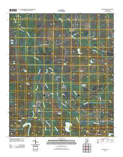 Thompson Alabama Historical topographic map, 1:24000 scale, 7.5 X 7.5 Minute, Year 2011